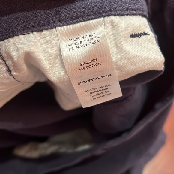 Draw string Linen pants for Men - Picture 4 of 8